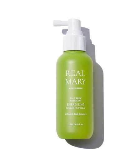 Спрей Rated Green енергетичний для шкіри голови з розмарином Real Mary Cold Brewed Rosemary Energizing Scalp Spray 951 фото
