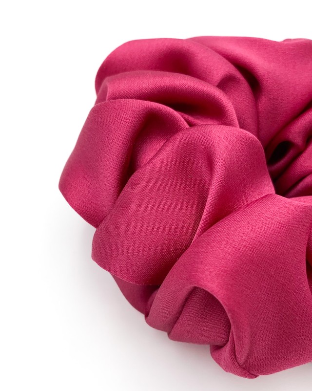 Резинка MALLOW Silk Strong зі 100% шовку колір яскраво-рожевий 1118 фото