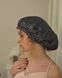 Шовкова шапочка для сну MALLOW Silk 100% шовк колір ваніль-шоколад 1059 фото 8