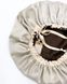 Шовкова шапочка для сну MALLOW Silk 100% шовк колір ваніль-шоколад 1059 фото 1