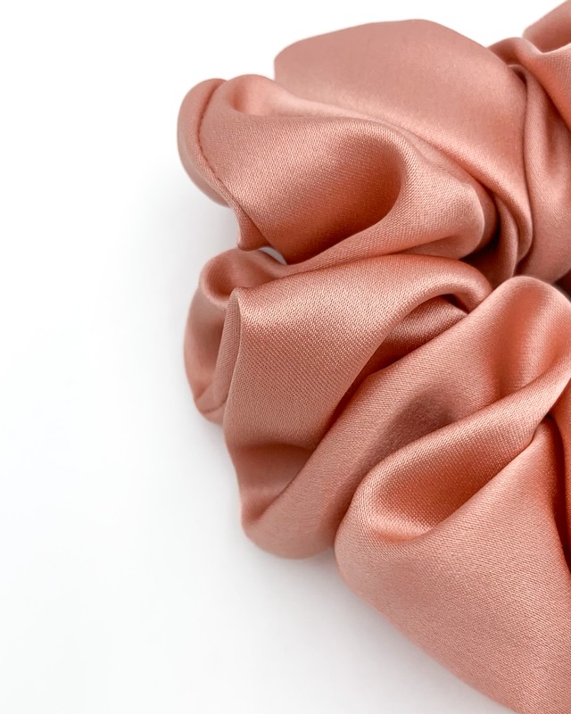 Резинка MALLOW Silk Strong зі 100% шовку колір бурштиновий персик 1120 фото