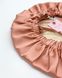 Шовкова шапочка для сну MALLOW Silk 100% шовк, колір пелюстка-ваніль 1056 фото 1