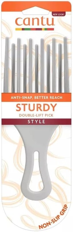 Афропік Cantu Sturdy Double Lift Pick розпушувач для волосся 12002 фото