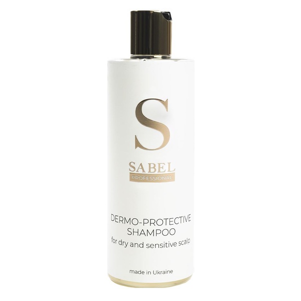 Шампунь SABEL DERMO-PROTECTIVE SHAMPOO for dry and sensitive scalp для сухої і чутливої шкіри голови  1244 фото