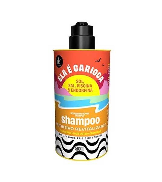 Шампунь Lola from Rio Ela é Carioca Shampoo поживний для відновлення волосся 986 фото