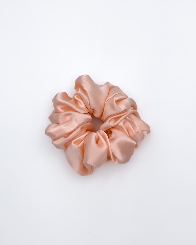Резинка MALLOW Silk зі 100% шовку колір ніжний персик 1124 фото