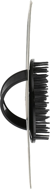 Щітка для масажу шкіри голови та розплутування волосся Denman Brushes D6 Palm Styler Black 985 фото