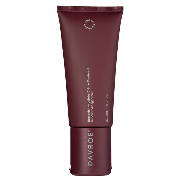 Відновлювальний крем Davroe для хімічно обробленого та натурального волосся Replenish Jojoba Creme Treatment, 200 мл 571 фото