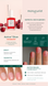 Лак для нігтів з ефектом коралового блиску Manucurist Active Glow Cranberry mc9 фото 8