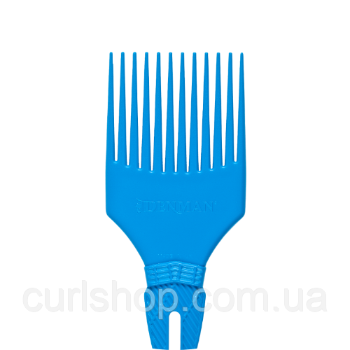 Афропік Denman D17 CURL VOLUMISER для прикореневого об'єму синій 67 фото
