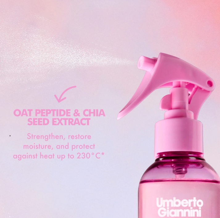 Спрей для фіксації хвиль з термозахистом Umberto Giannini Waves for Days Anti-Frizz Setting Spray 0378 фото