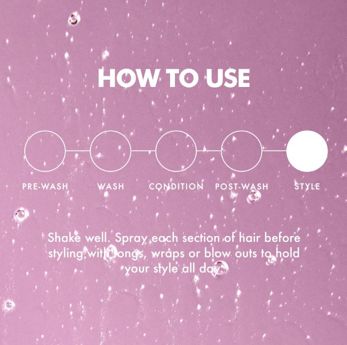 Спрей для фіксації хвиль з термозахистом Umberto Giannini Waves for Days Anti-Frizz Setting Spray 0378 фото