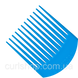 Афропік Denman D17 CURL VOLUMISER для прикореневого об'єму синій 67 фото 4
