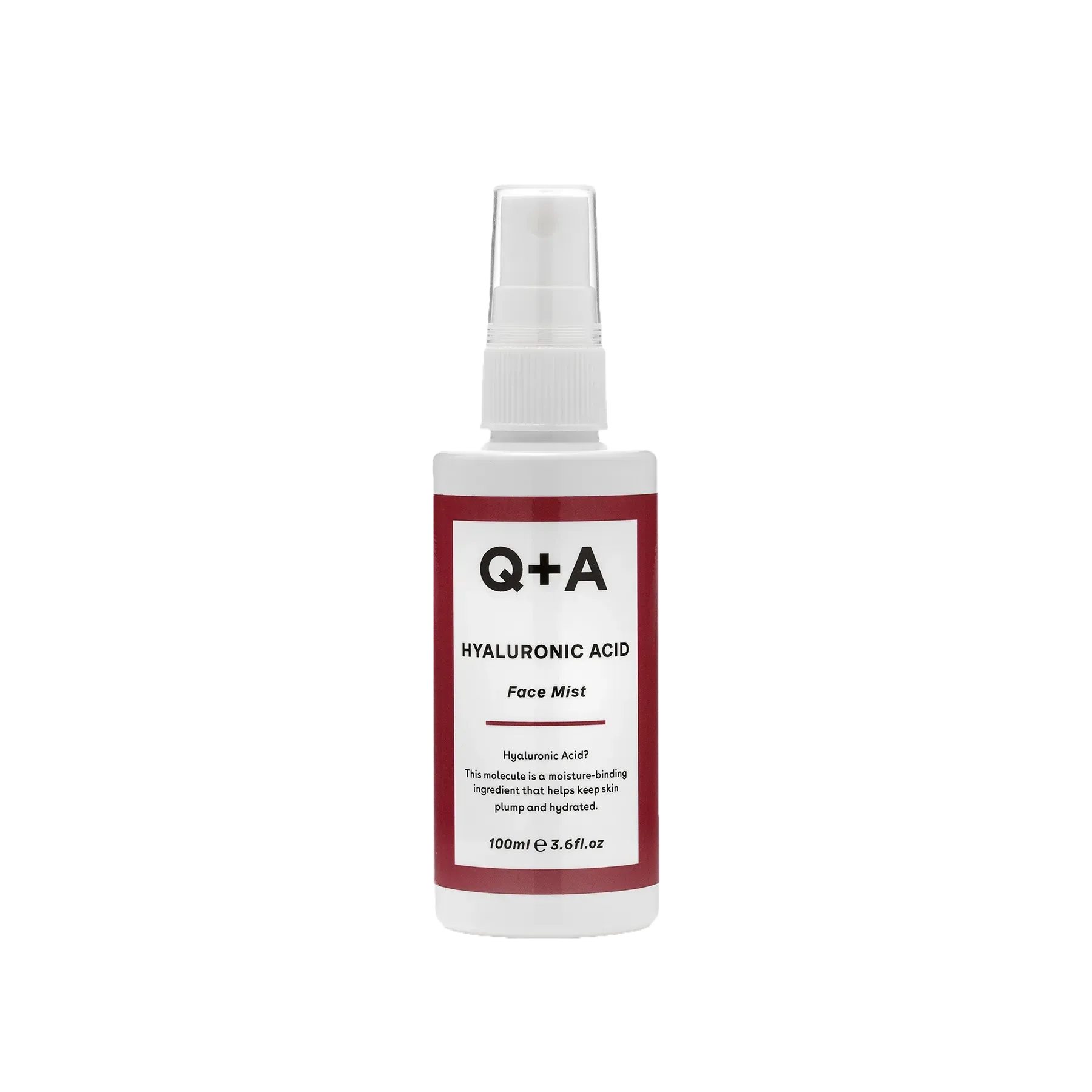 Спрей для обличчя з гіалуроновою кислотою Q+A Hyaluronic Acid Face Mist – Зволоження та освіження