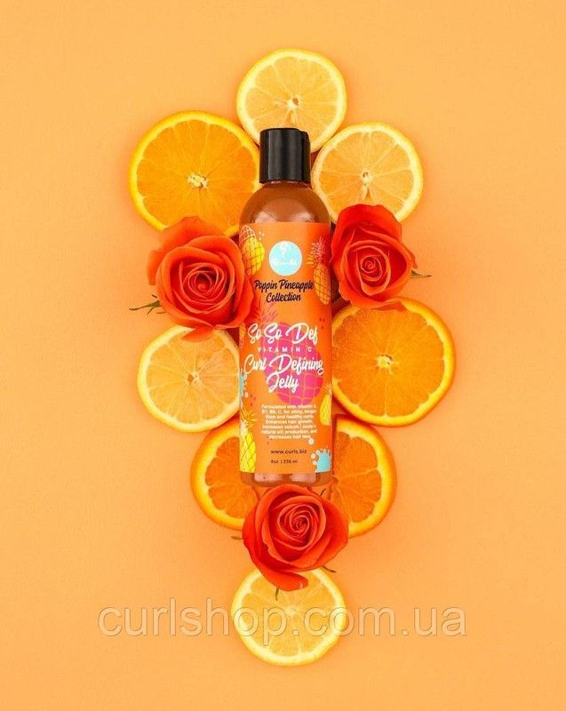 Гель Curls Vitamin C для кучерявого волосся 309 фото