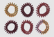 Набір резинок Ouidad XL Coil Ties 6 шт 2987 фото 2