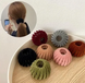 Зажим-заколка для волосся оксамитова Mallow accessories 01_04 фото 4
