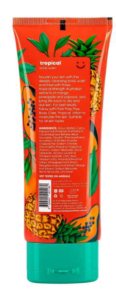 Гель для душу Pure Paw Paw Body Care Tropical Wash 200_2 фото