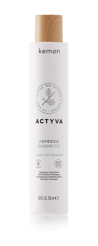 Відлущуючий шампунь Kemon Actyva Purezza Shampoo kmn03 фото