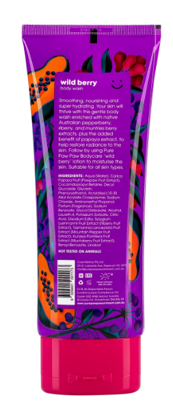 Гель для душу Pure Paw Paw Body Care Wild Berry Wash 200_3 фото