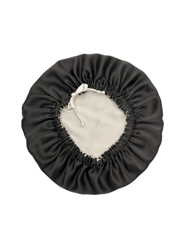 Шовкова шапочка для сну розмір L MALLOW silk 100% шовк у кого середньої довжини волосся 1063 фото