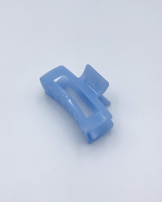 Крабик напівпрозорий глянцевий MALLOW accessories , довжина 8,5 см 762 фото