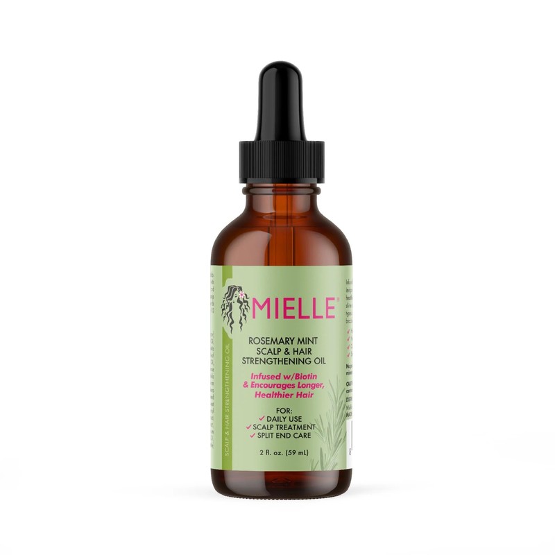 Олійка Mielle Rosemary Mint Scalp & Hair Strengthening Oil для зміцнення шкіри голови та волосся з м’ятою розмарину ME02 фото