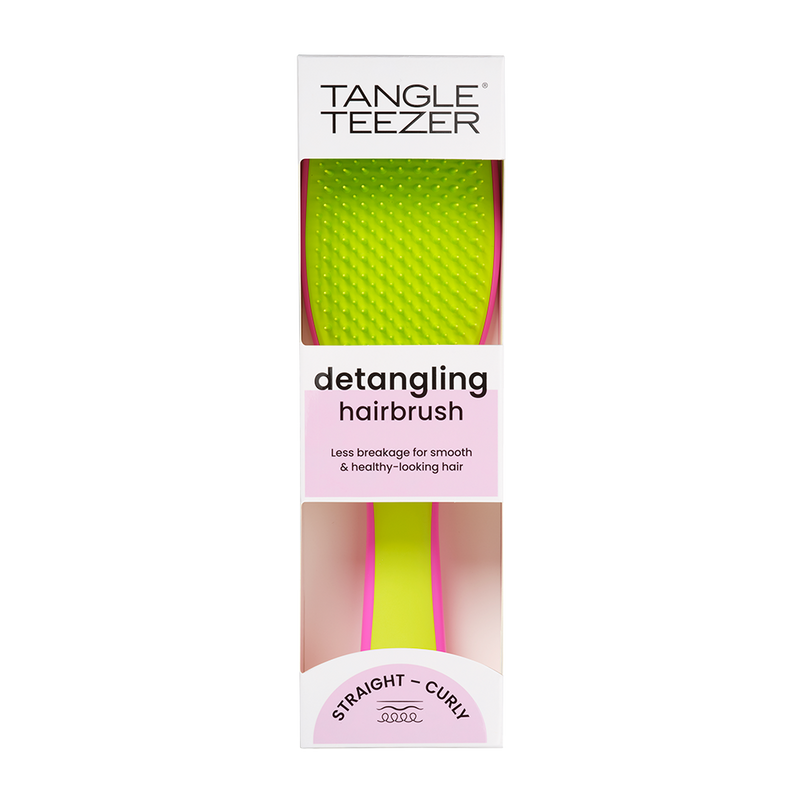 Щітка для волосся Tangle Teezer The Ultimate Detangler Pink&Cyber Lime tt48 фото