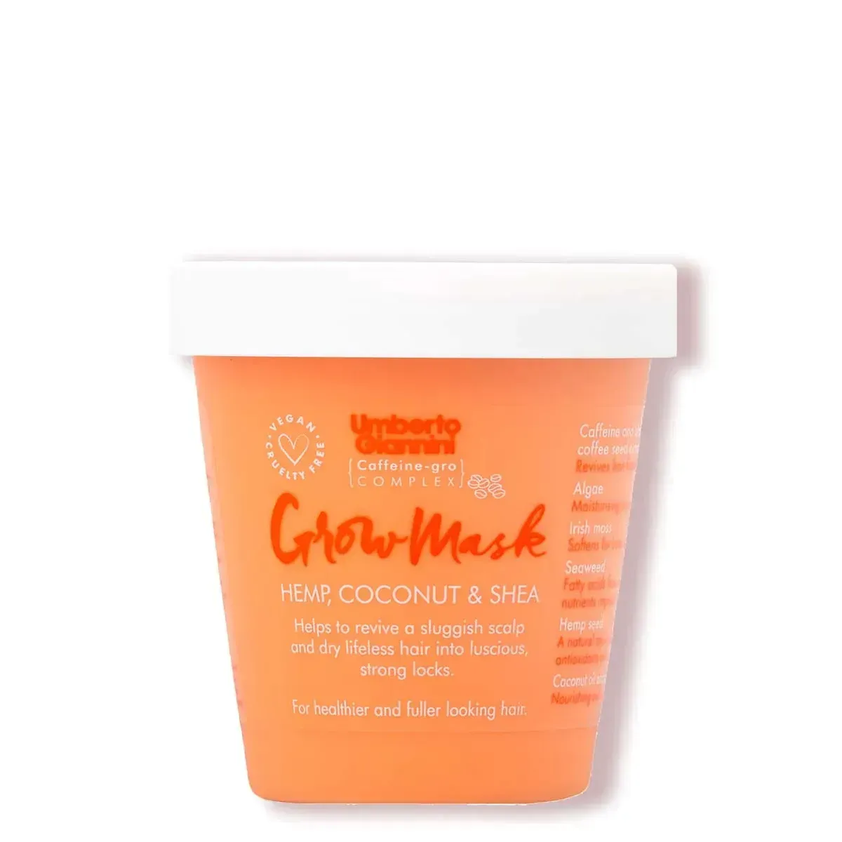 Маска Umberto Giannini Grow Mask для росту, для сухого, пошкодженого, хімічно обробленого волосся
