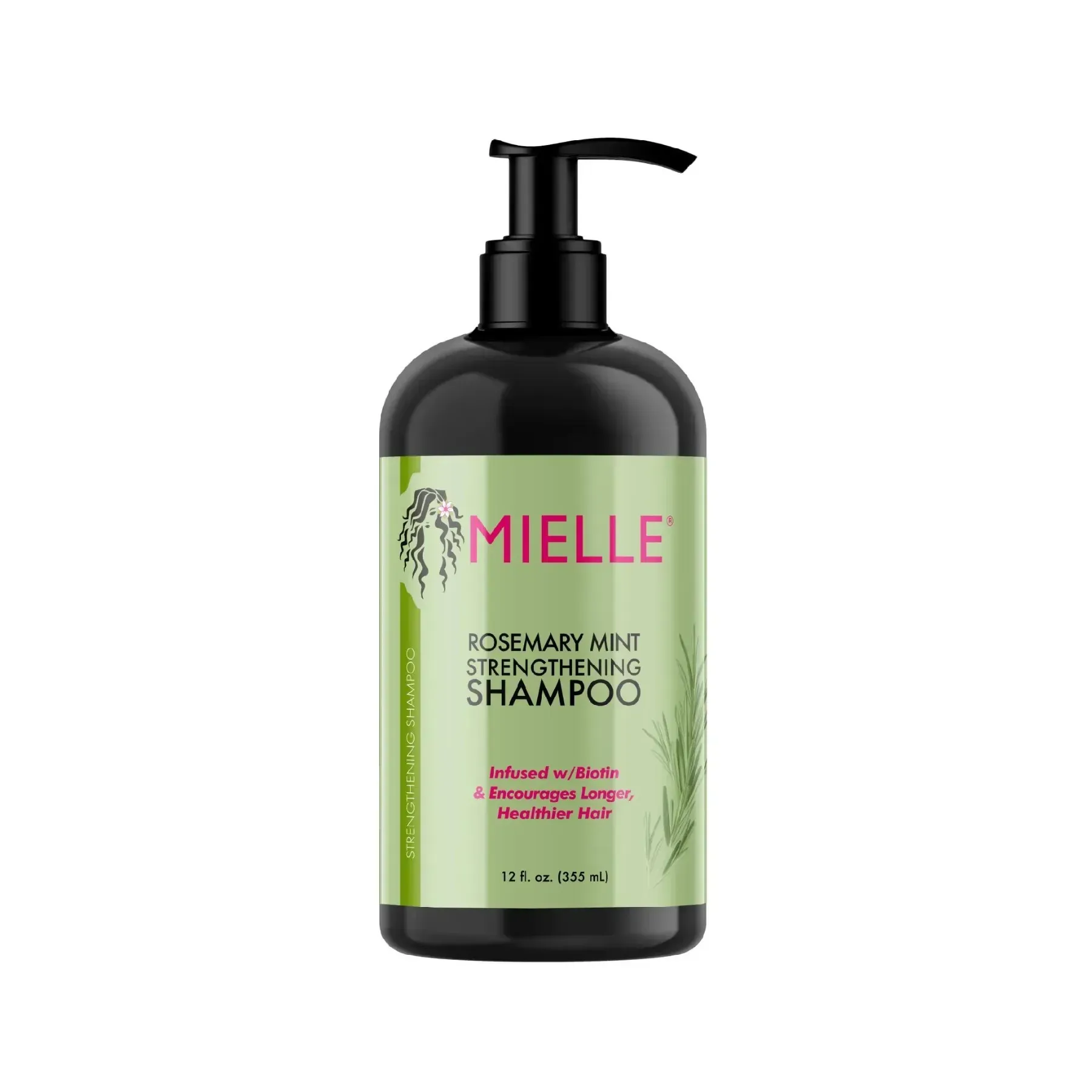 Шампунь Mielle Rosemary Mint Strengthening Shampoo зміцнюючий з розмарином і м’ятою