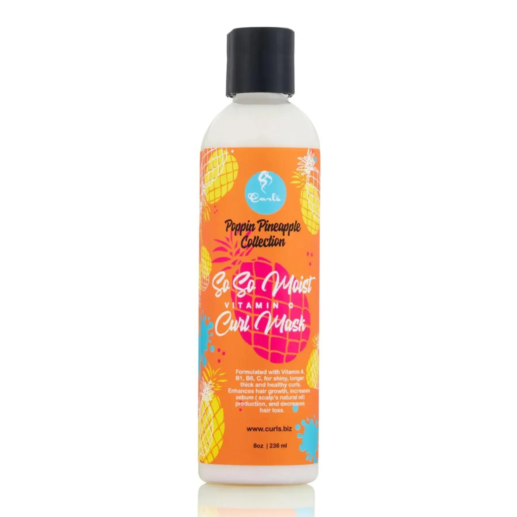 Маска Curls вітамінна для кучерявого волосся So So Moist Vitamin C Curl Mask