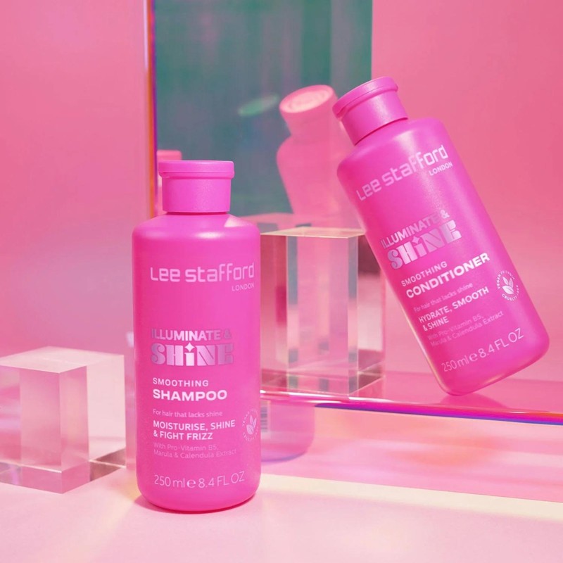 Кондиціонер Lee Stafford Illuminate & Shine Smoothing Conditioner для зволоження та блиску LFRDISC фото