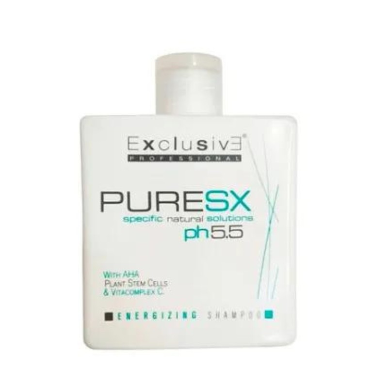 Шампунь Exclusive Professional Pure SX Energizing Shampoo стимулюючий проти випадіння волосся 1EP фото