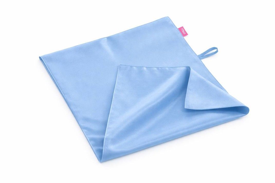 Шовковий рушничок MALLOW silk 50х30см + резиночка в подарунок 301178 фото