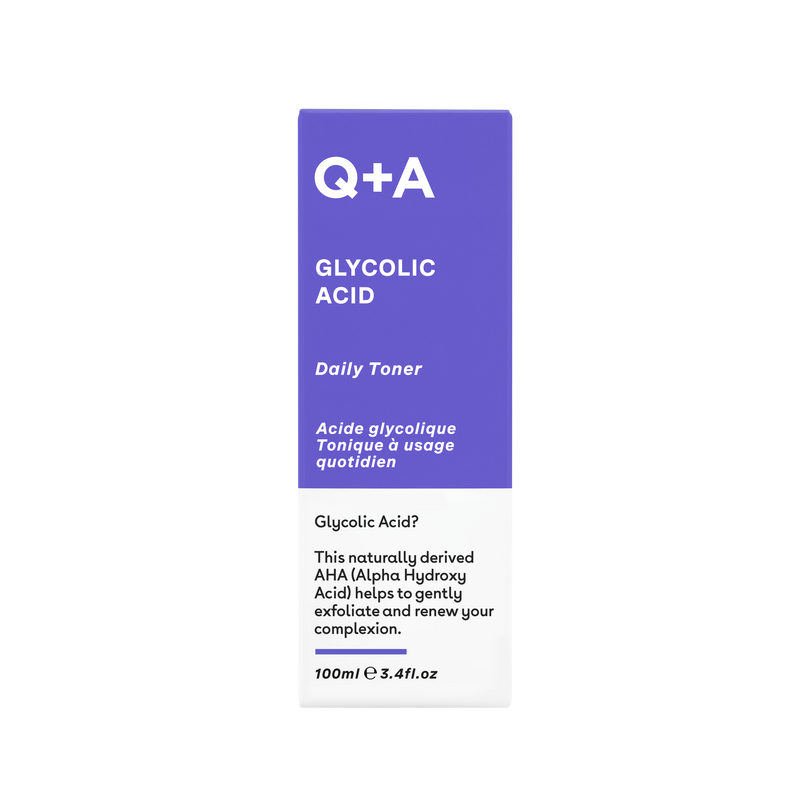 Тонер для обличчя з гліколевою кислотою Q+A Glycolic Acid Daily Toner qa41 фото