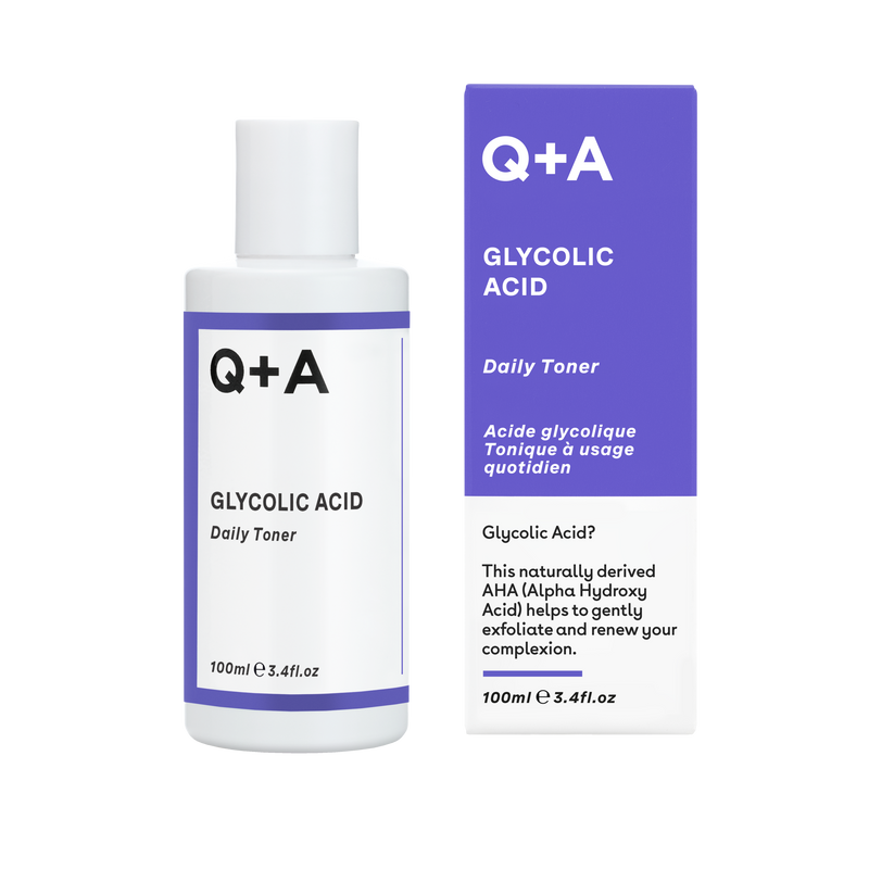 Тонер для обличчя з гліколевою кислотою Q+A Glycolic Acid Daily Toner qa41 фото