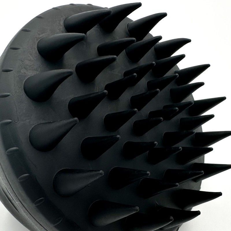 Масажна щітка Mallow Accessories Scalp Massager Brush стимулююча для шкіри голови 68413 фото
