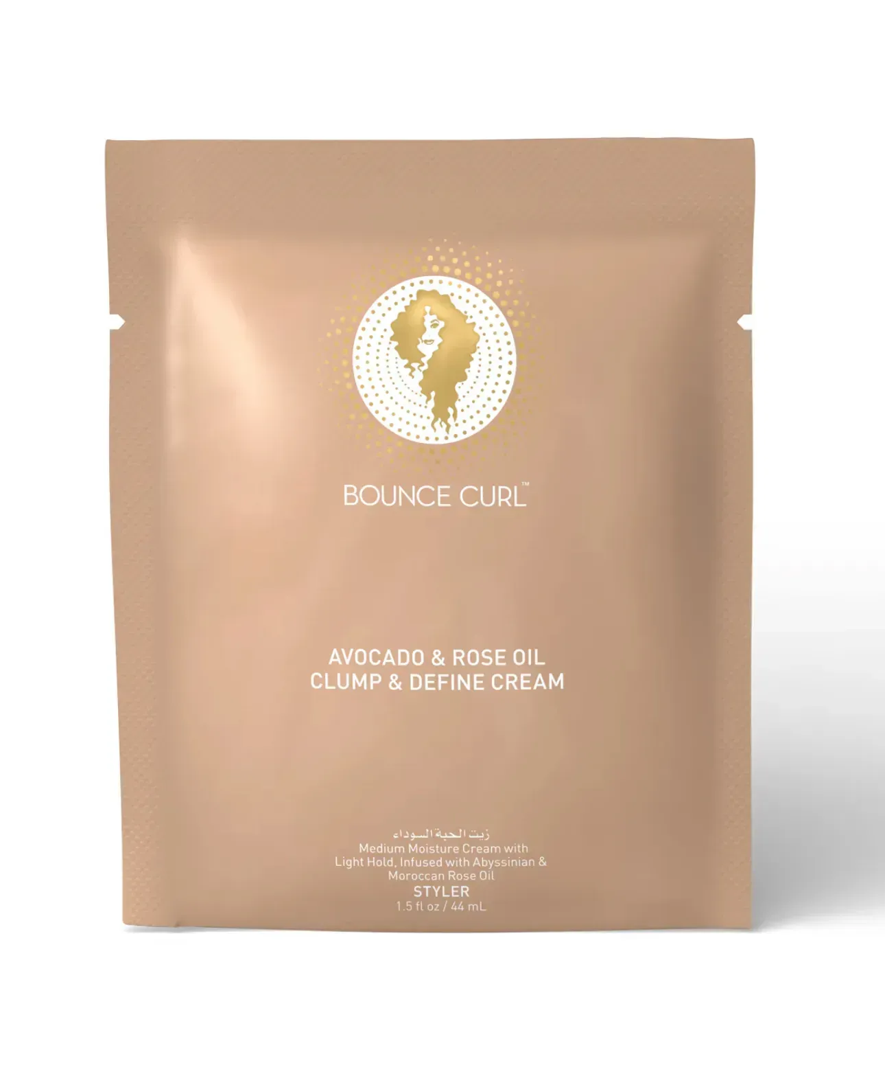 Крем-стайлер Bounce Curl Avocado & Rose Clump and Define Cream для кучерявого волосся