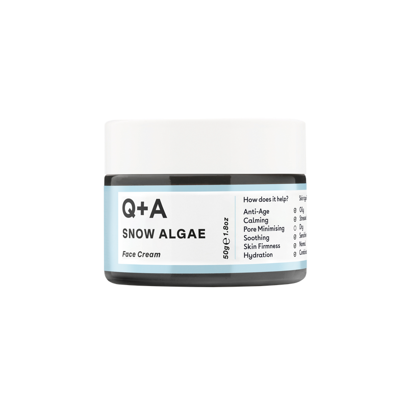 Крем для обличчя зі сніжною водорістю Q+A Snow Algae Intensive Face Cream qa43 фото