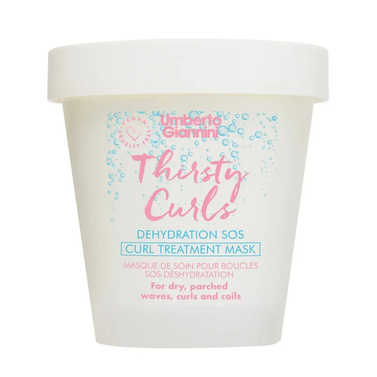 Маска Umberto Giannini Thirsty Curls Dehydration SOS для лікування локонів