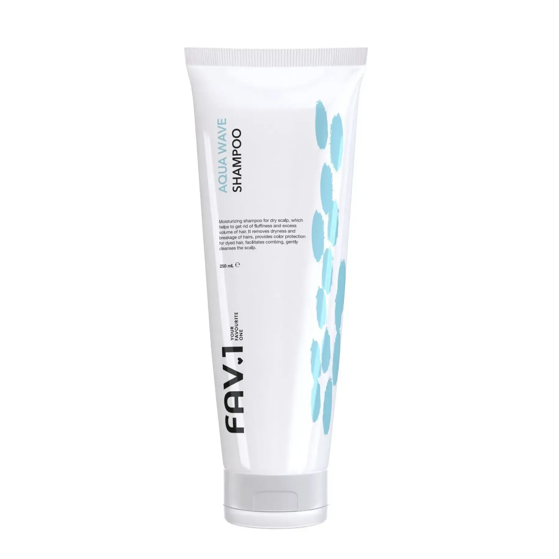 FAV.1 Aqua Wave Shampoo — зволожуючий шампунь для сухого та пошкодженого волосся