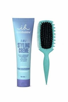 Набір для укладки кучерів крем Invisibobble та гребінець MALLOW Define&Volume nabir17 фото