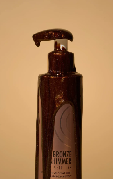 Засіб для бронзової засмаги з ефектом шимеру St Moriz Advanced Bronze Shimmer Tan 03110 фото