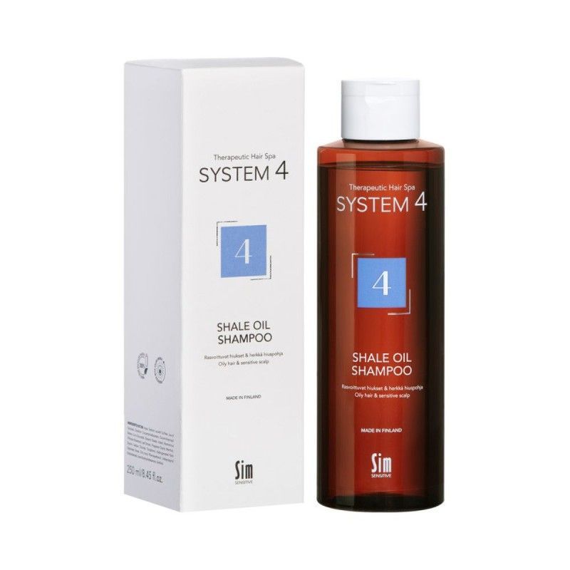 Шампунь №4 для жирної і чутливої шкіри голови Sim Sensitive System 4 4 Shale Oil Shampoo 03130_250 фото