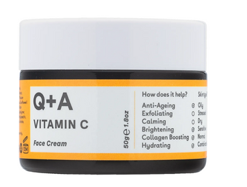 Освітлюючий крем для обличчя з вітаміном С Q+A Vitamin C Radiance Face Cream qa53 фото