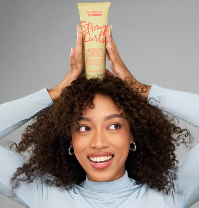 Шампунь з розмариновою олією та біотином для кучерів Strong Curls Rosemary Oil Shampoo 12168 фото