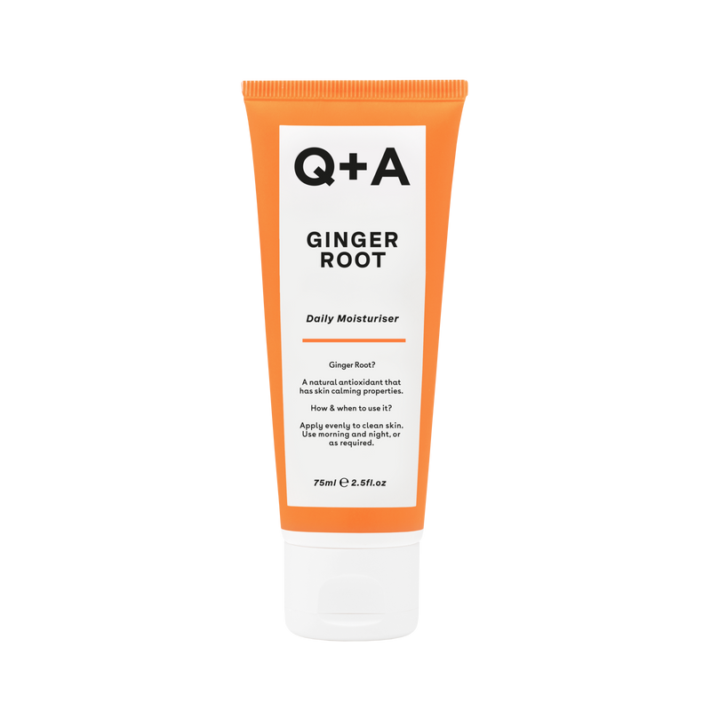 Зволожуючий крем для обличчя на основі кореня імбиру Q+A Ginger Root Daily Moisturiser qa28 фото