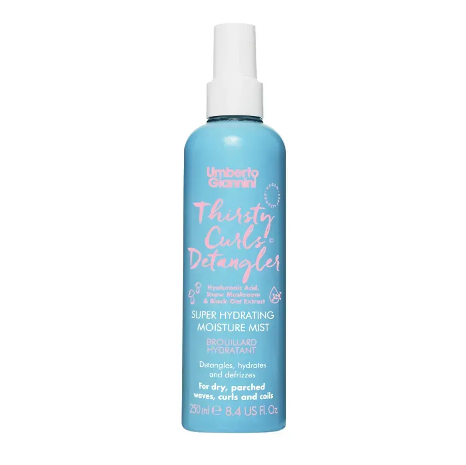 Спрей кондиціонер Umberto Giannini Thirsty Curls Detangler Super Hydrating Moisture Mist для розчісування кучерів