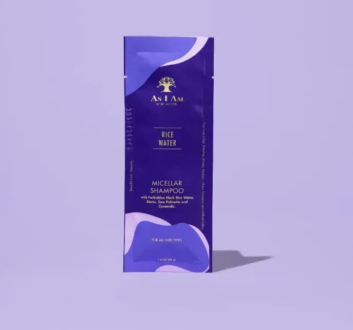 Шампунь As I Am зволожуючий Rice Water Micellar для кучерів