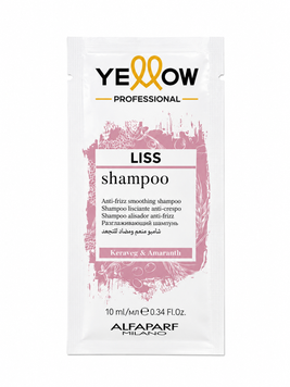 Шампунь для розгладження та зволоження волосся LISS Smoothing Shampoo Yellow trvl03166_10 фото